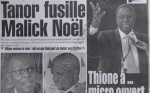 A la une du Journal le Populaire du 22 Sept