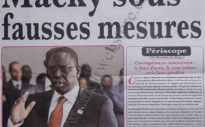 A la une du Journal l'Office du 22 Sept