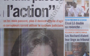 A la une du Journal Enquête du 22 Septembre 