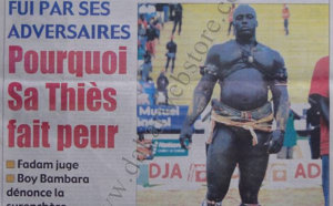 A la une du Journal Walf Sports du 22 Septembre 