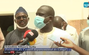 Dons de gels, masques, denrées alimentaires...du Conseil départemental de la région de Louga