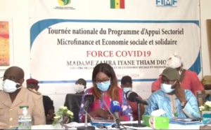 Sédhiou - Programme d'appui sectoriel Covid-19: les acteurs de l'économie sociale et solidaire appuyés à hauteur de 25.200.000 FCfa