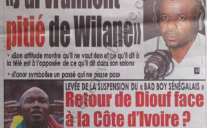 A la Une du Journal Rewmi Quotidien du 24 Septembre 