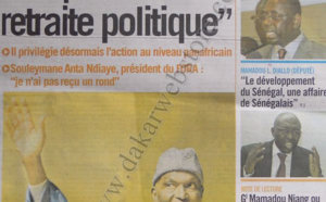 A la Une du Journal Enquête du 24 Septembre 
