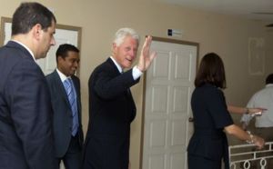 Bill Clinton, l'optimiste du camp démocrate