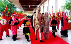 La fille du Sultan de Brunei a dit oui