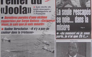 A la Une du Journal Le Populaire du 26 Septembre 