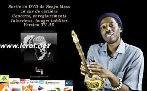 Le rappeur panafricain Neega Mass sort un DVD pour fêter ses 10ans de carrière