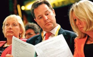 Les lib-dems pris au piège de l'exercice du pouvoir