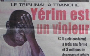 A la Une du Journal Walfadjri du 27 Septembre 