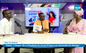 "Cette situation des universités due à la pandémie de Covid-19, doit encore pousser les étudiants vers l'auto-entrepreneuriat" - DEBAT DU WEEK-END