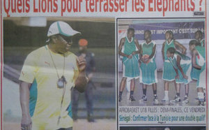 A la Une du Journal Stades du 28 Septembre