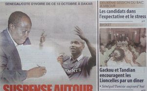 A la Une du Journal Direct Info du 28 Septembre 