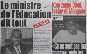A la Une du Journal Le Populaire du 29 Septembre