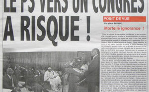 A la Une du Journal Sud Quotidien du 01 Oct