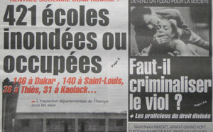 A la Une du Journal le Populaire du 01 Oct