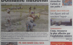 A la Une du Journal Le Soleil du 02 Octobre 