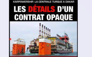 16,3 milliards FCfa sur 5 ans pour la location du bateau électrique turc «Aysegul Sultan» : Les détails d’un contrat opaque
