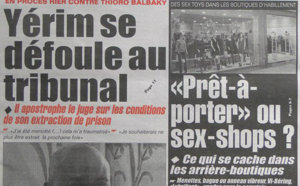 A la Une du Journal Le Populaire du 03 Octobre