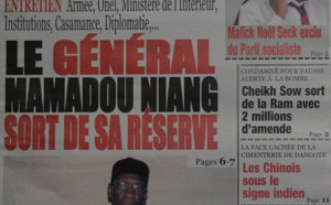 A la Une du Journal Le Quotidien du 04 Octobre 