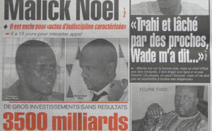 A la Une du Journal Le Populaire du 04 Octobre 