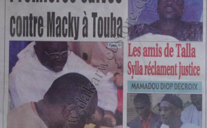 A la Une du Journal Walf Grand Place du 05 Octobre 