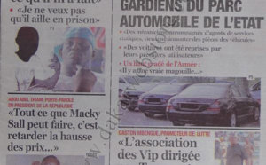 A la Une du Journal L'Observateur du 06 Octobre 