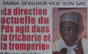 A la Une du Journal Walfadjri du 06 Octobre 