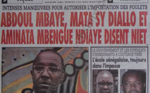 A la Une du Journal Rewmi Quotidien du 06 Octobre