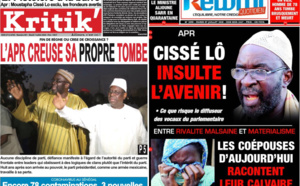 Cissé Lô à la Une des journaux - Revue de presse LERAL NET de ce 07 Juillet 2020
