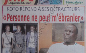 A la Une du Journal Stades du 08 Octobre 
