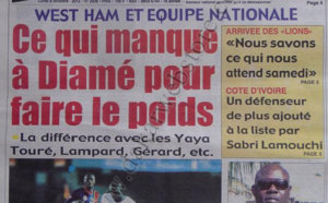 A la Une du Journal Walf Sports du 08 Octobre 
