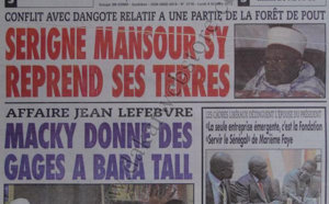 A la Une du Journal L'As du 08 Octobre 