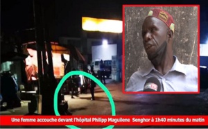 VIDEO - Affaire de l'hôpital Phillipe M. Senghor: Le mari de la dame qui a accouché devant l'enceinte de l'hôpital, brise le silence