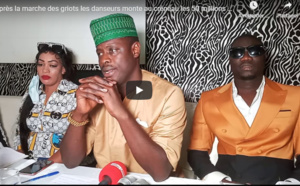Vidéo - Les danseurs demandent une audience avec Macky Sall et réclament 1 milliard FCfa
