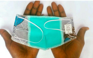 Quand le masque devient un accessoire de la coquetterie féminine