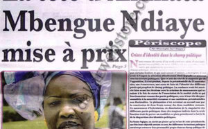 A la Une du Journal L'Office du 09 Octobre 