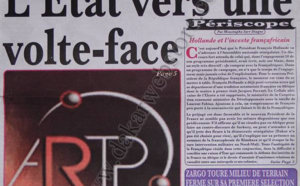 A la Une du Journal L'Office du 11 Octobre 