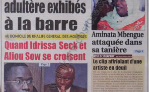 A la Une du Journal Walf Grand Place du 11 Octobre 