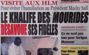 A la Une du Journal Le Quotidien du 11 Octobre 