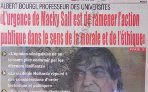 A la Une du Journal Walfadjri du 11 Octobre 