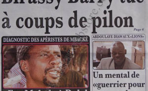 A la Une du Journal L'Office du 12 Octobre 