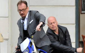 DIAPO Bruce Willis et Catherine Zeta-Jones en tournage à Paris