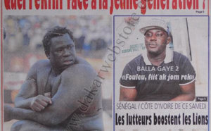 A la Une du Journal Sunu Lamb du 13 Oct