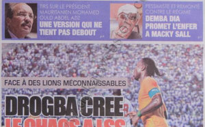 A la Une du Journal Direct Info du 15 Octobre 