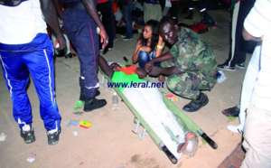 Stade Senghor: Il y a eu beaucoup de blessés 