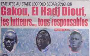A la Une du Journal Walfadjri du 15 Octobre 