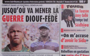 A la Une du Journal La Tribune du 17 Octobre 