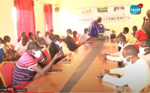VIDEO - L'Association Ngoden Ngam Bametaaré de Thialy, offre des produits sanitaires estimés à 5 millions FCfa