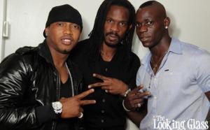 El Hadj Diouf avec Mario Balloteli, deux bad boys du foot